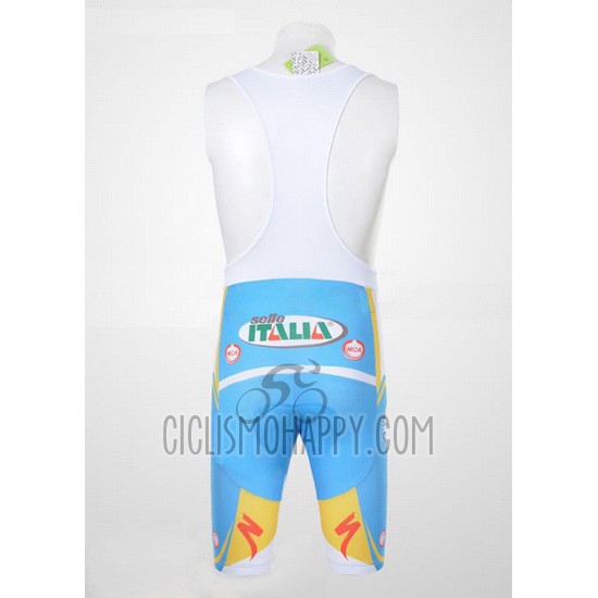 Astana Cycling Jersey Bib Short 2012 Short Sleeve Light Blue